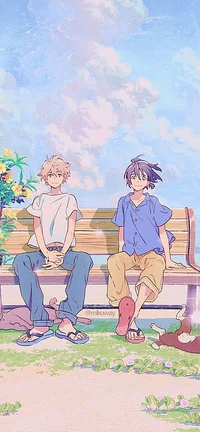 Stranger by the beac