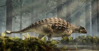 The ankylosaurus 