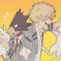 Bakugo and Tokoyami