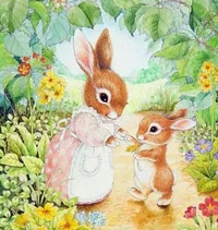 Mother bunny