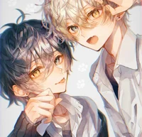 2 adopted sons