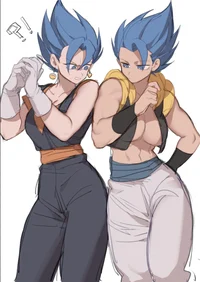 Vegetto y Gogeta Fem