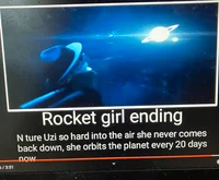 rocket girl ending