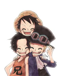 Sabo ace y luffy