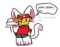 Neko Pizza Man