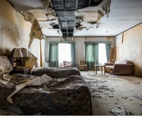 Abandoned hotel