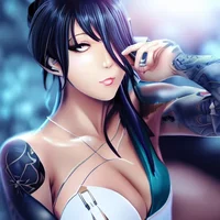 Ina the tatoo artist