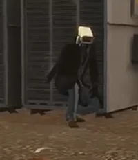 Blue Pants Cameraman