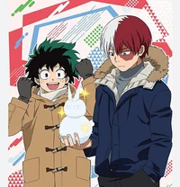 Todoroki and deku