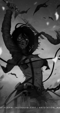 Dark Mikasa Ackerman