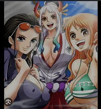 Nami robin and Yamat