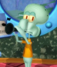 mmd Squidward
