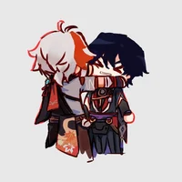 Kazuha y scaramouche