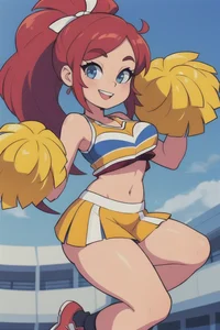 Fangirl cheerleader 