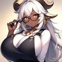 Megadere Goatgirl