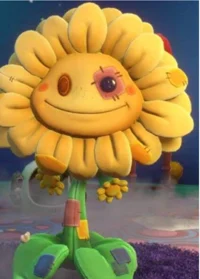 Girasol de peluche