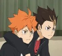 Nishinoya y Hinata 