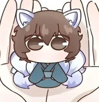 Chibi kitsune Dazai 