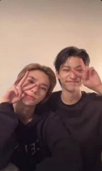 Hyunjin and Felix 