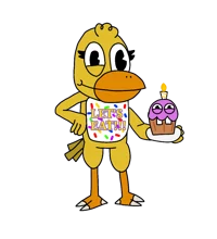 Cartoon Chica