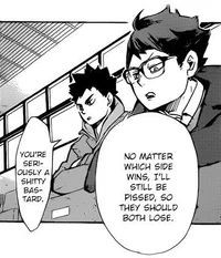 Oikawa and Iwaizumi