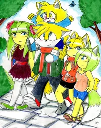 Cosmo and Tails fami