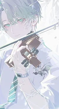 Blind violinist - BL