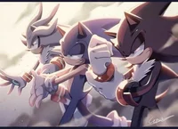 sonic shadow Silver