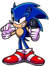 Pissed off Sonic