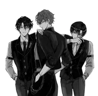 3 unknown people