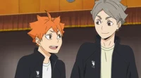 Sugawara and Hinata