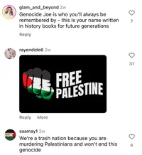 Biden Hater Comments