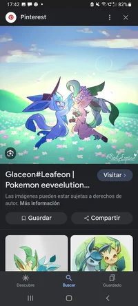 Glaceon y leafeon