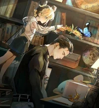 husband and daughter