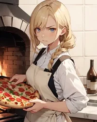 Tsundere Pizza Chef