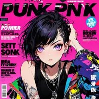 Metal punk girl -6-