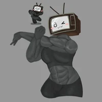 Bodybuilder Tv woman