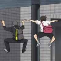 Nishinoya and Tanaka