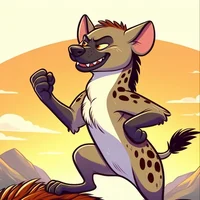 Khaki the Hyena