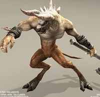 Minotaur god of war