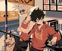 Bakugou and deku