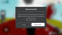 Roblox disconnected