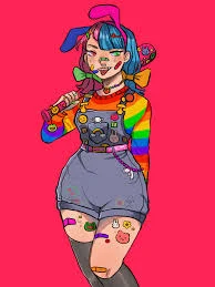 Mia the Kidcore teen