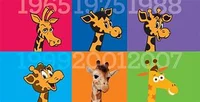 the 6 giraffes