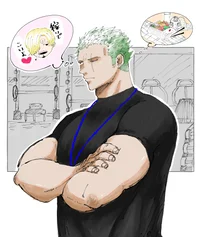 Gym Teacher Zoro