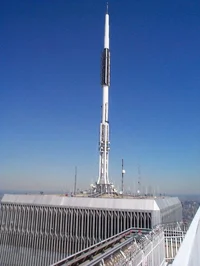 North Tower antenna