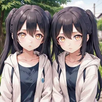 Twin waifus