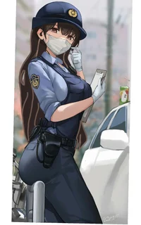 Chica policia