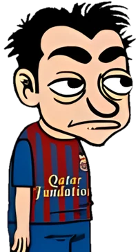 Xavi marcatoons