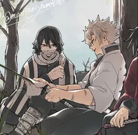 Sanemi y Obanai